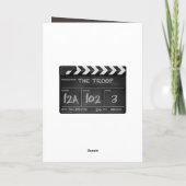 De gepersonaliseerde de groetenkaart van de Troep Kaart (Achterkant)