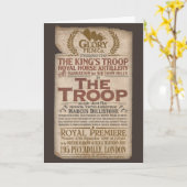 De gepersonaliseerde de groetenkaart van de Troep Kaart (Gele Bloem)