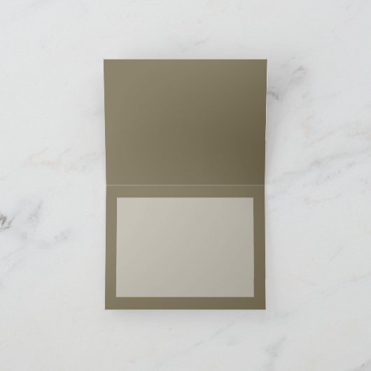 De gepersonaliseerde Douane dankt u nota neemt van Bedankkaart (Binnen)