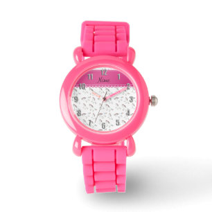 De gepersonaliseerde eenhoorns van de naam witte horloge