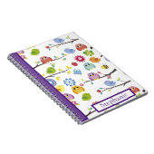 De gepersonaliseerde Eigenaars passen Eenvoudige M Notitieboek (Rechterzijde)