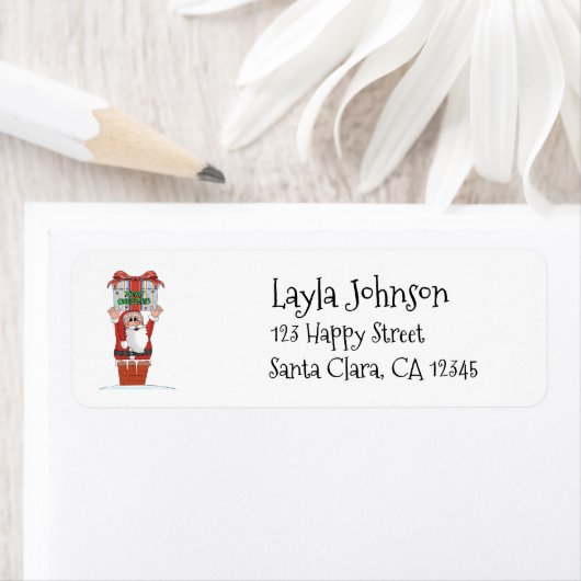 De gepersonaliseerde Etiketten van het Adres van d (Insitu)