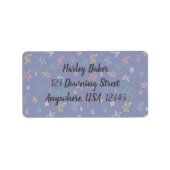 De gepersonaliseerde Etiketten van het Adres van d (Voorkant)