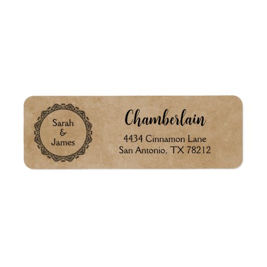 De gepersonaliseerde Etiketten van het Adres van d (Voorkant)