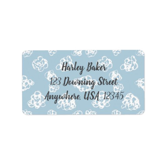 De gepersonaliseerde Etiketten van het Adres van d (Voorkant)