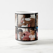 De gepersonaliseerde Familie is Alles 6 Foto Colla Koffiemok (Center)