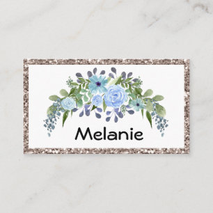 De gepersonaliseerde flora van de de visitekaartje