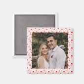 De gepersonaliseerde foto maakt het patroon Magnet (Voorkant / Achterkant)