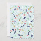 De gepersonaliseerde Gelukkige Kaart van Pasen (Achterkant)