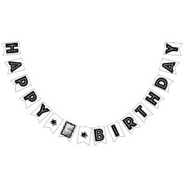 DE GEPERSONALISEERDE GELUKKIGE VERJAARDAG VAN DE VLAGGETJES