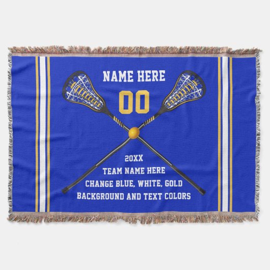 De gepersonaliseerde Giften van de Lacrosse voor Deken (Voorkant)