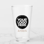 De gepersonaliseerde Glaspas van de Logo en van de Glas (Voorkant)