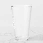 De gepersonaliseerde Glaspas van de Logo en van de Glas (Links)