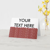 De gepersonaliseerde Grappige Grafische Omheining Kaart (Gele Bloem)