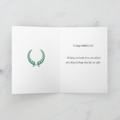 De gepersonaliseerde Groene Afstuderen van de Kaart (Binnen)