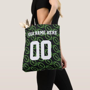 De gepersonaliseerde Groene Canvas tas van de Spor
