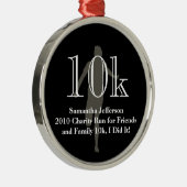 De gepersonaliseerde Herinnering In het hele land Metalen Ornament (Rechts)