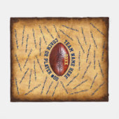 De gepersonaliseerde Ideeën of Spelers van de Coac Fleece Deken (Voorkant (Horizontaal))