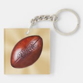 De gepersonaliseerde Ideeën van het Team van het F Sleutelhanger (Achterkant)