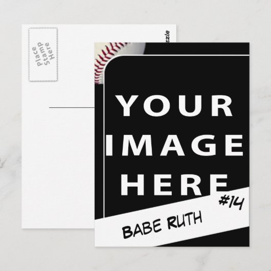 De gepersonaliseerde Kaart van de Foto van het (Voorkant / Achterkant)