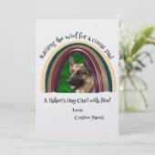 De gepersonaliseerde Kaart van de Foto van het Cit (Staand voorkant)