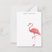 De gepersonaliseerde Kaart van de Nota van de Wate Notitiekaartje (Voorkant)