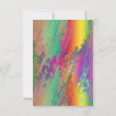 De gepersonaliseerde Kaart van de Uitnodiging Psyc (Achterkant)