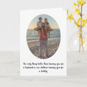 De gepersonaliseerde Kaart van de Vaderdag van Wif (Gele Bloem)