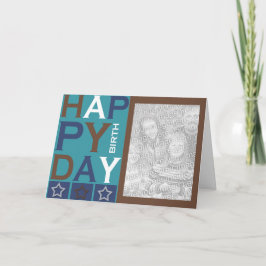 De gepersonaliseerde Kaart van de Verjaardag