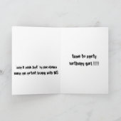 De Gepersonaliseerde Kaart van de verjaardag - (Binnen)