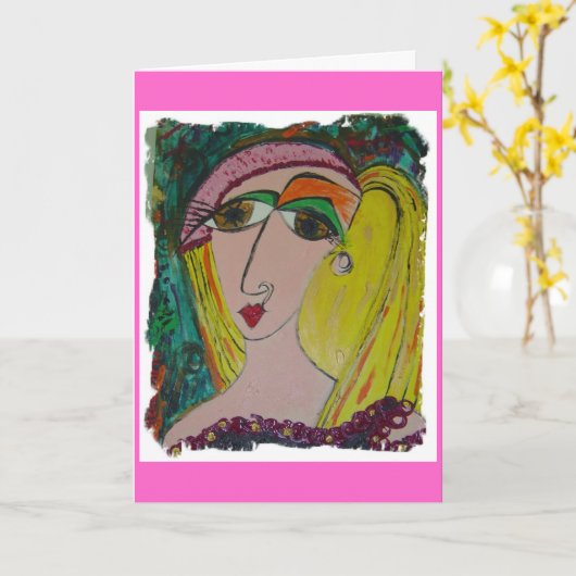 De Gepersonaliseerde Kaart van de verjaardag - (Gele Bloem)