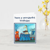 De gepersonaliseerde Kaart van de Verjaardag - het (Gele Bloem)