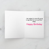 De gepersonaliseerde Kaart van de Verjaardag van (Binnen)