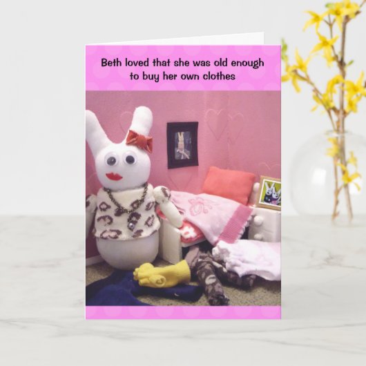 De gepersonaliseerde Kaart van de Verjaardag van (Gele Bloem)