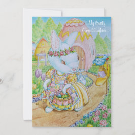 DE GEPERSONALISEERDE KAART VAN EEN KLEINDOCHTER