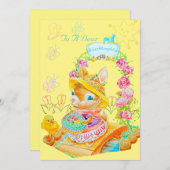 De gepersonaliseerde Kaart van een kleindochter. (Voorkant / Achterkant)