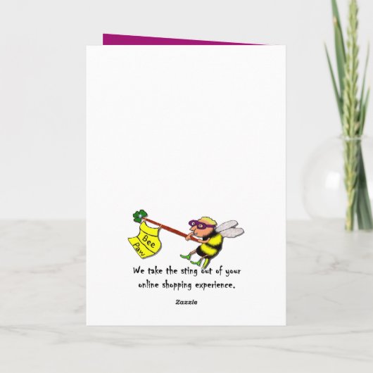 De gepersonaliseerde Kaart van het Jubileum (Achterkant)