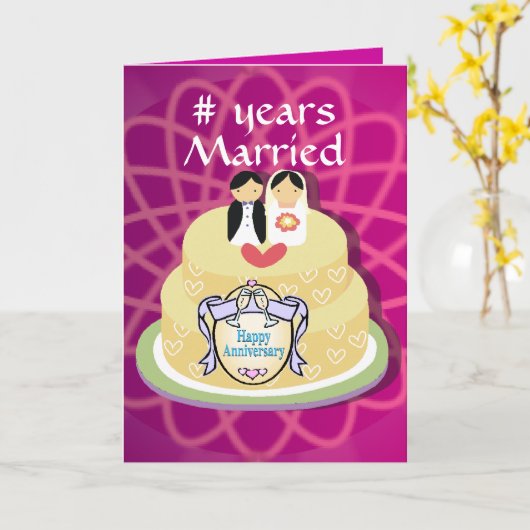 De gepersonaliseerde Kaart van het Jubileum (Gele Bloem)