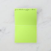 De gepersonaliseerde Kaarten van de Nota (Binnen)