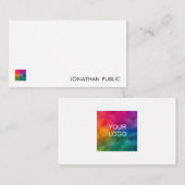 De gepersonaliseerde Kaarten van de Nota voegen de Notitiekaartje (Voorkant / Achterkant)