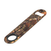 De gepersonaliseerde KEEP CALM en geeft de Camo va Speed Flessenopener (Achterkant Gekanteld)