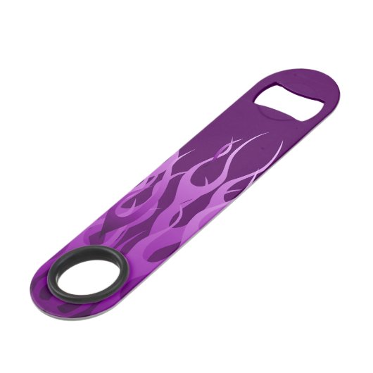 De gepersonaliseerde KEEP CALM en geeft de Paarse  Speed Flessenopener (Achterkant Gekanteld)