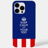 De gepersonaliseerde KEEP CALM en hebben uw Creati Case-Mate iPhone Case (Achterkant)