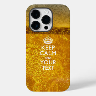 De gepersonaliseerde KEEP CALM en hebben uw Creati Case-Mate iPhone 14 Pro Hoesje