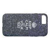 De gepersonaliseerde KEEP CALM en hebben uw Creati Case-Mate iPhone Case (Achterkant (Horizontaal))