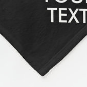 De gepersonaliseerde KEEP CALM en Uw Creatieve Tek Fleece Deken (Hoek)