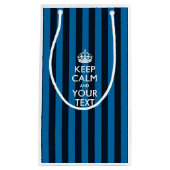 De gepersonaliseerde KEEP CALM en Uw Creatieve Tek Klein Cadeauzakje (Voorkant)