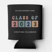 De gepersonaliseerde Klasse van de Retro van het A Blikjeskoeler (Achterkant)