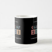 De gepersonaliseerde Klasse van de Retro van het A Koffiemok (Center)