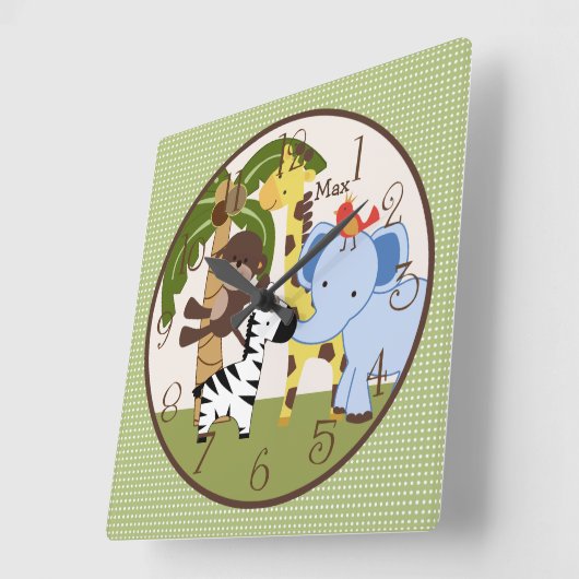 De gepersonaliseerde Klok van het (Hoek)